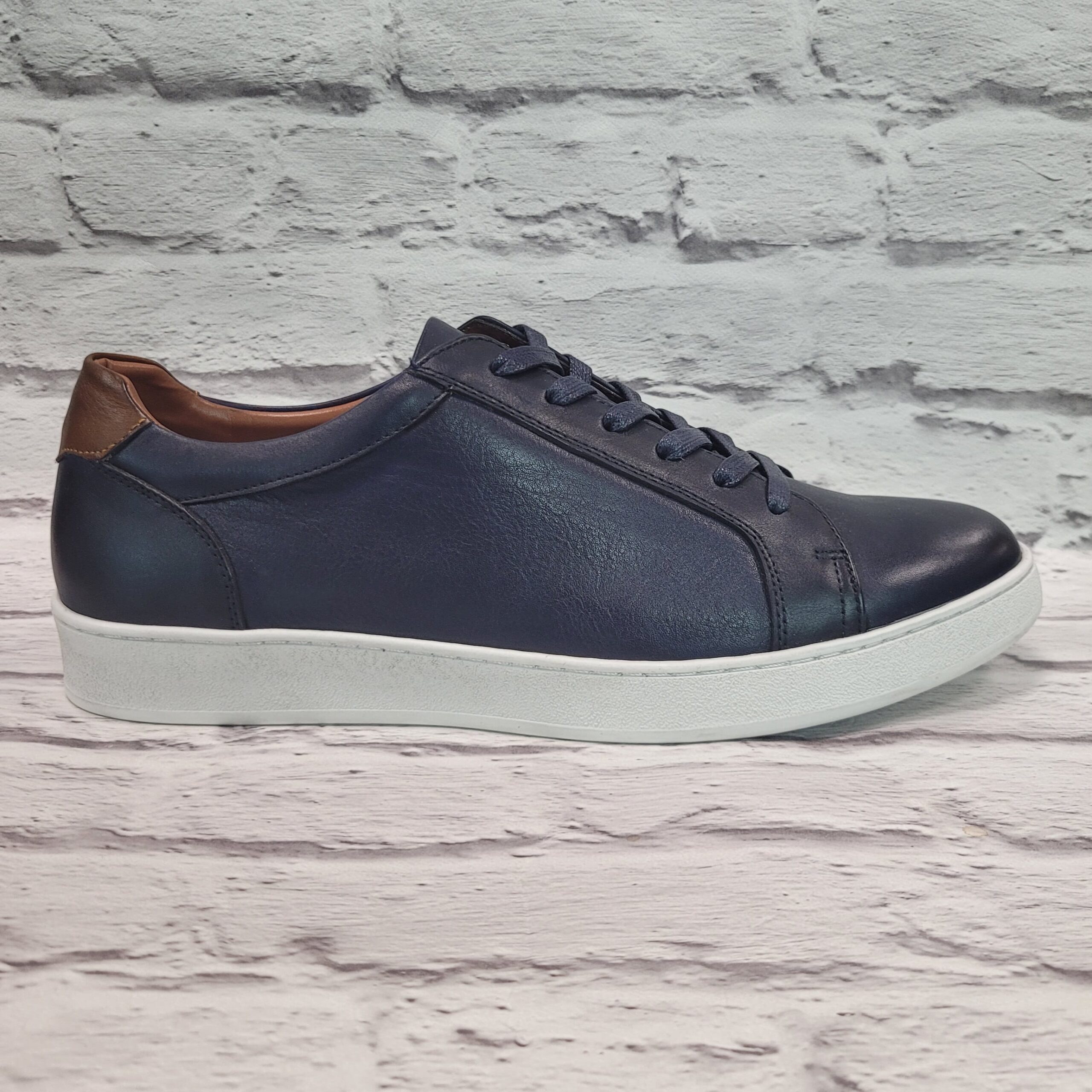 Navy on sale casual sneakers