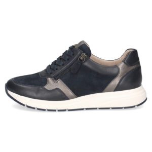 Caprice 23752 Ocean Ladies Casual Laced Leather Shoe